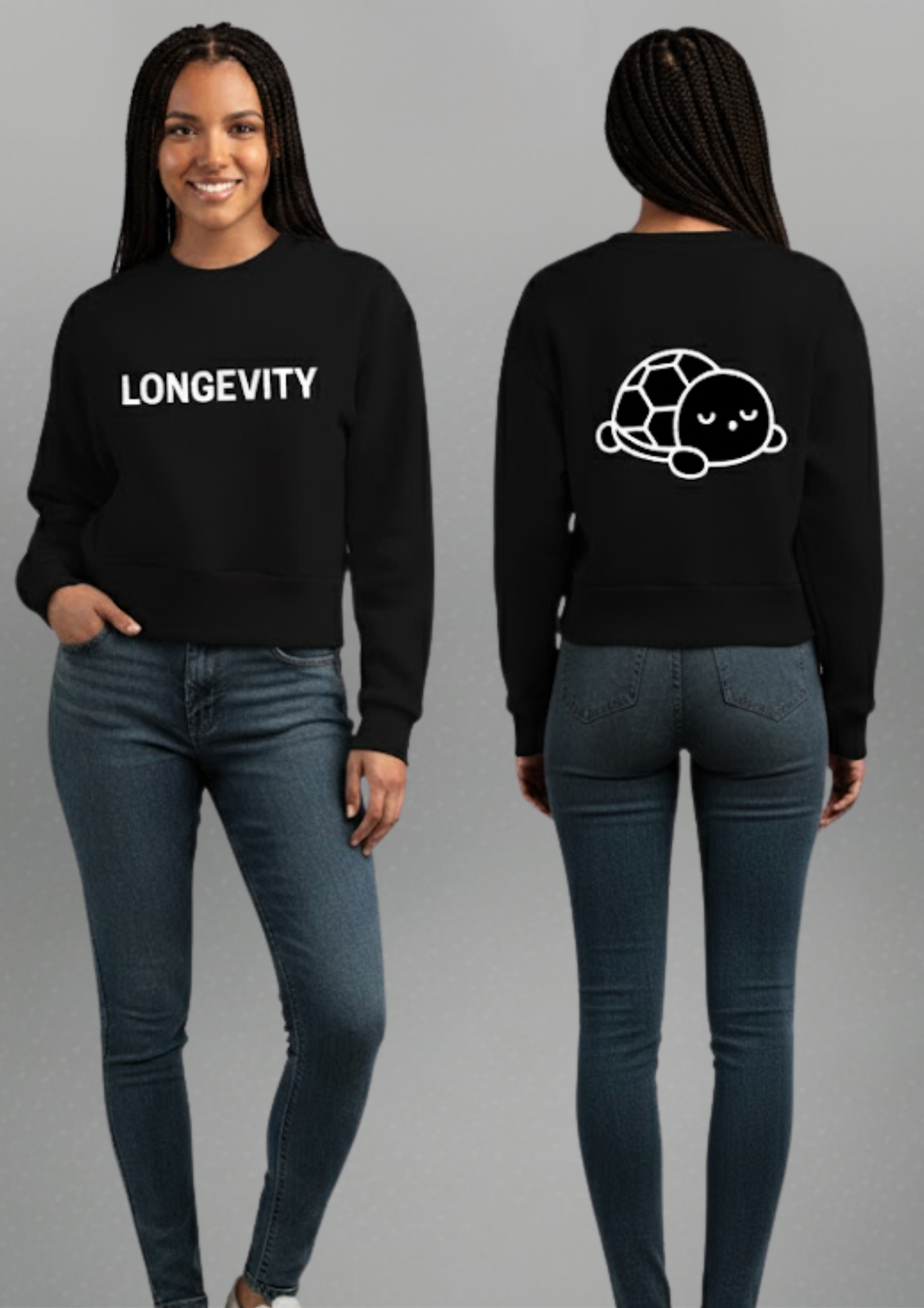 "Longevity" Crew Neck.