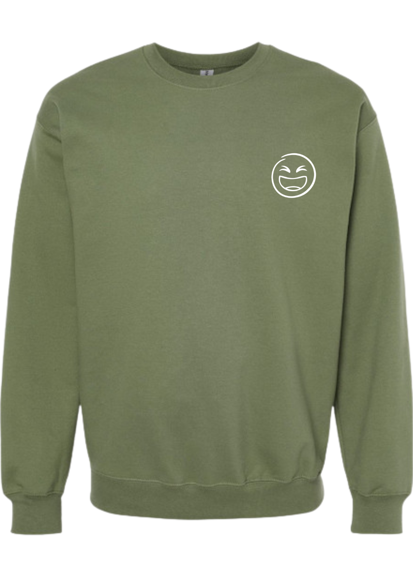 "Last Laff" Green Crewneck