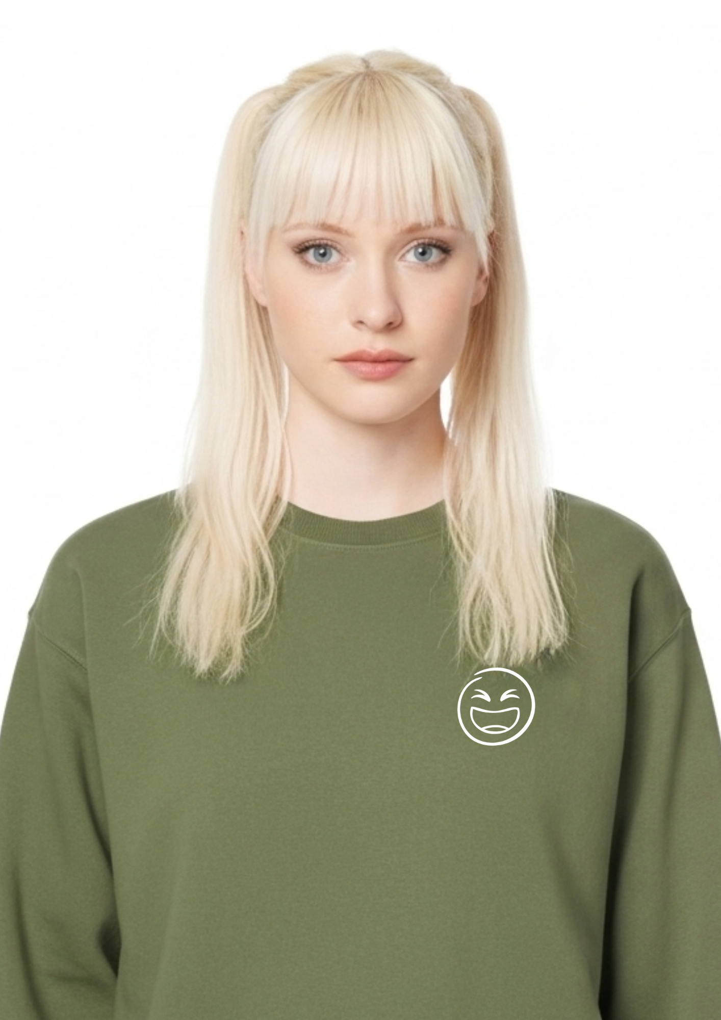 "Last Laff" Green Crewneck