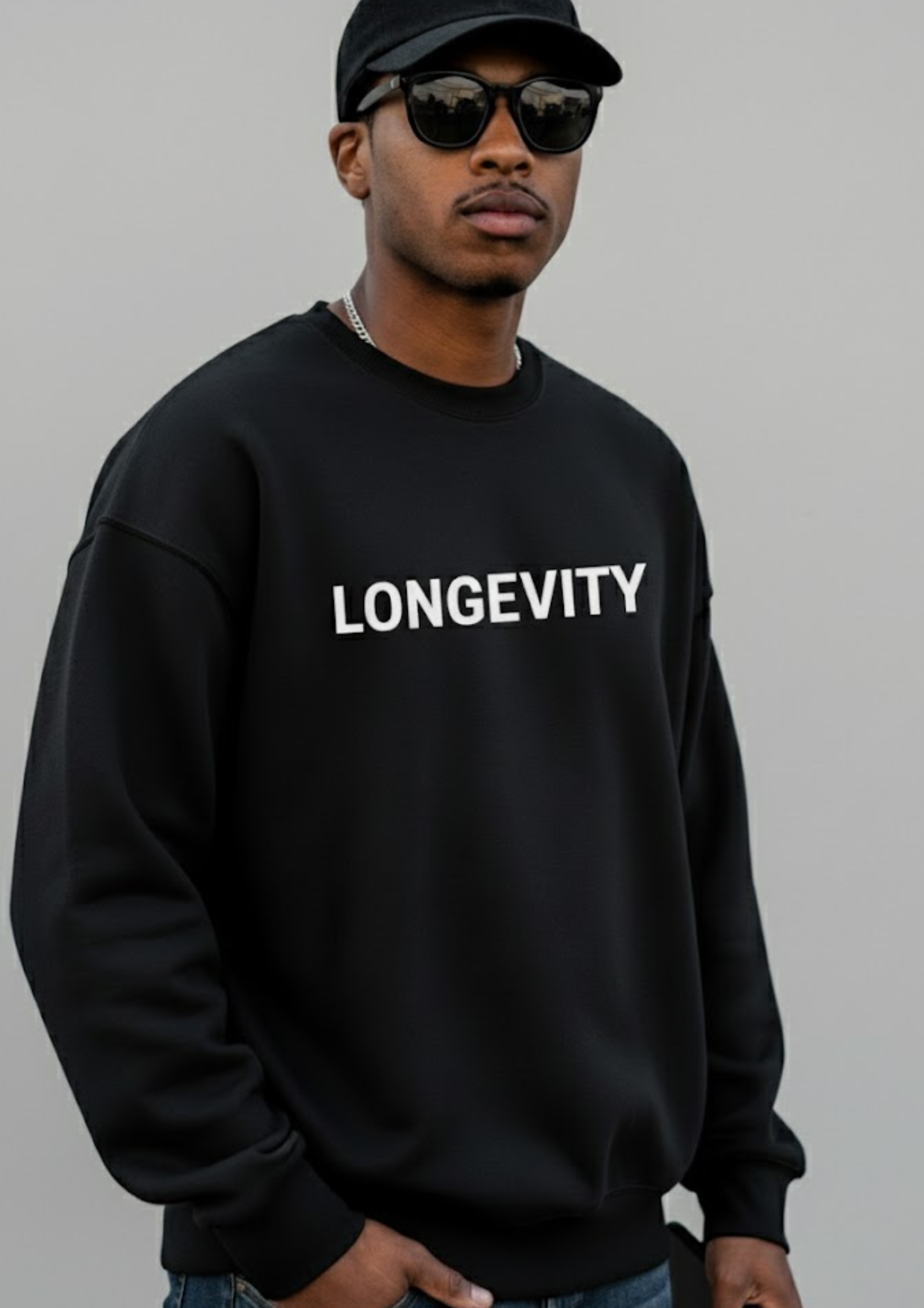 "Longevity" Crew Neck.