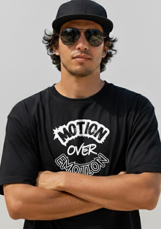 "M.O.E" (Motion Over Emotion) Shirt.
