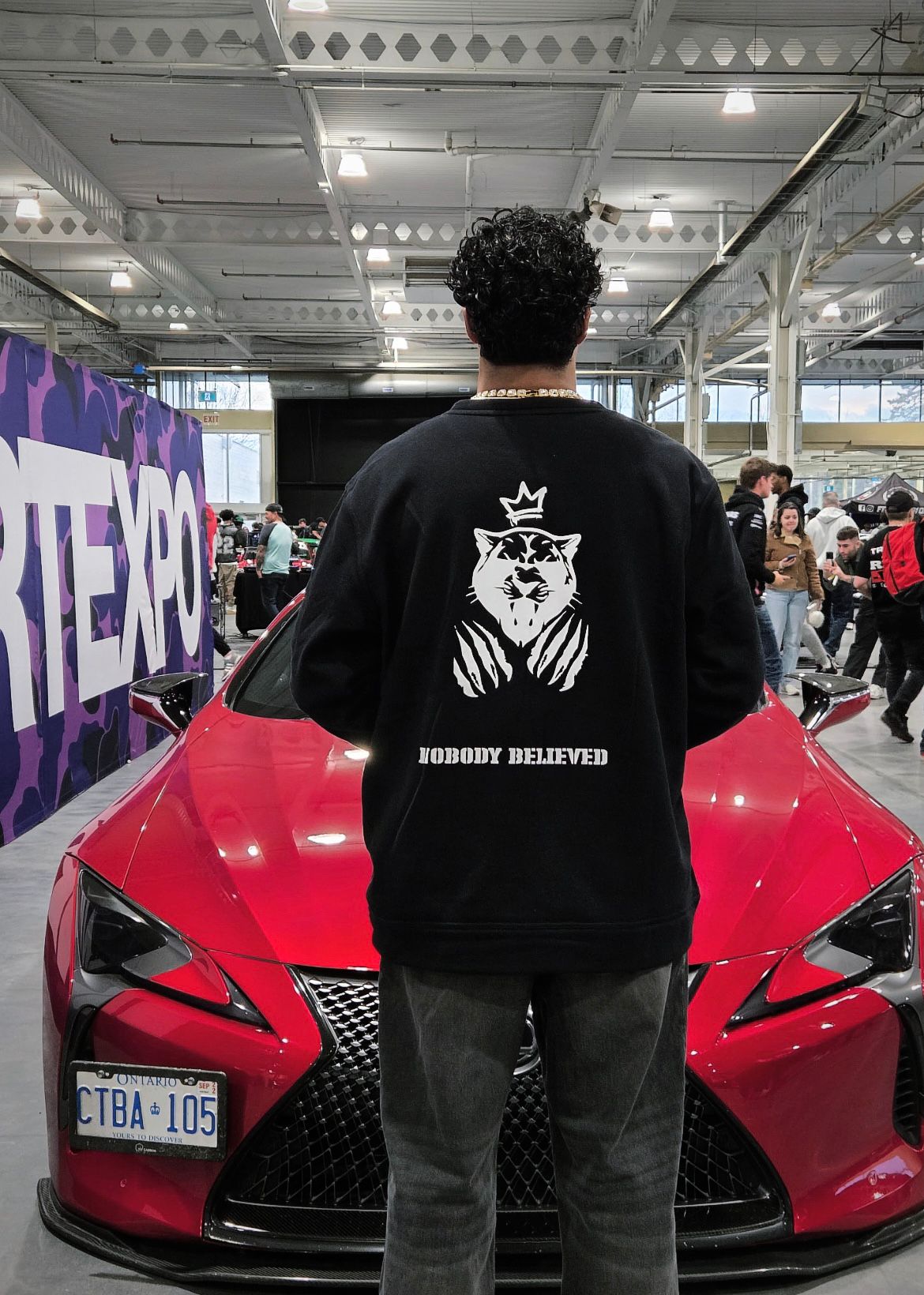 "Nobody Believed" Crew Neck